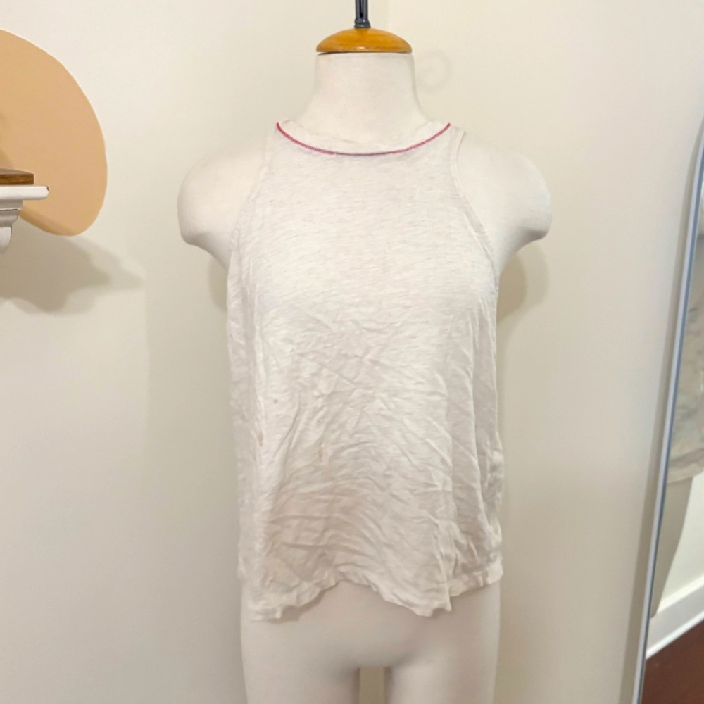 Janji asymmetrical cream tank